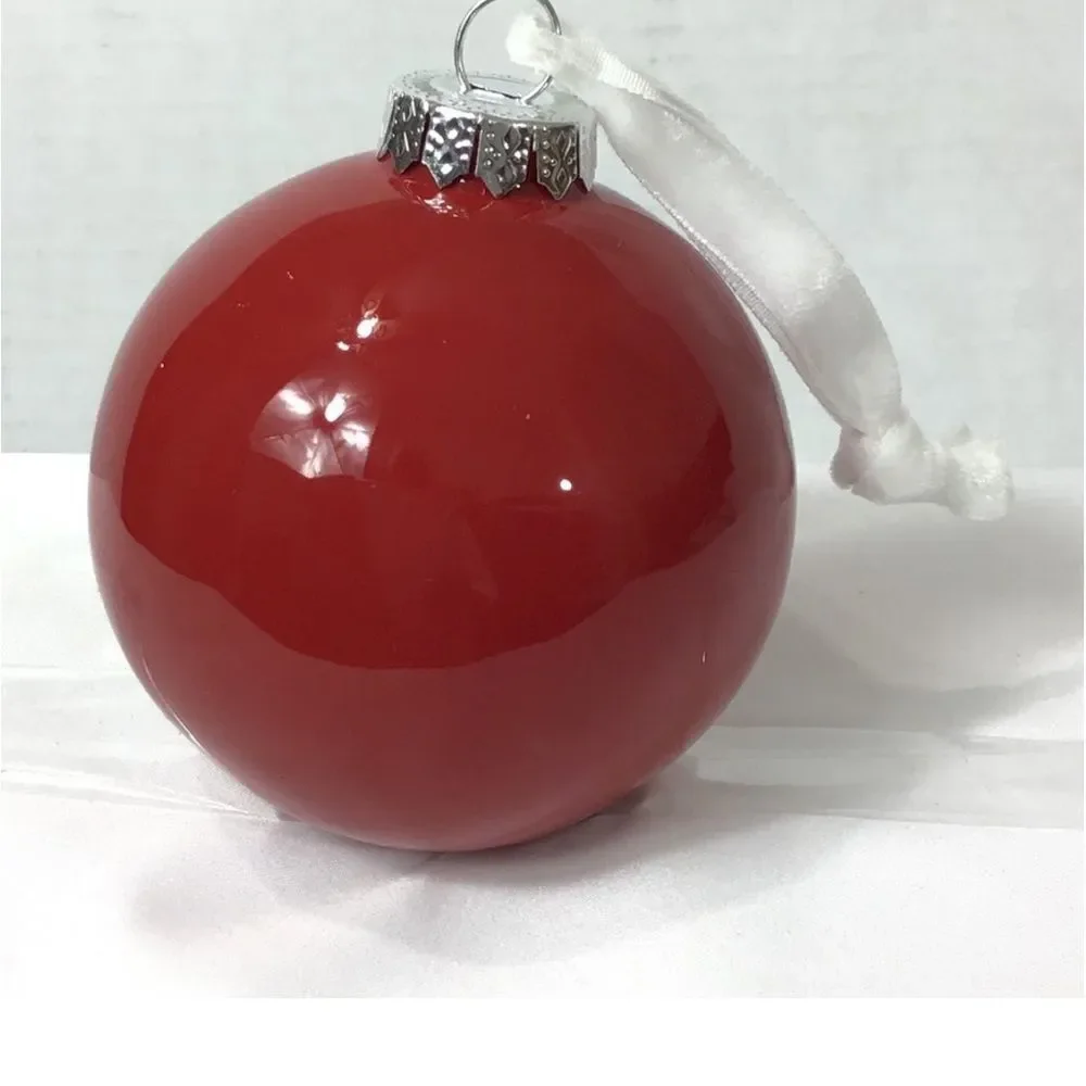 Rae Dunn Christmas Tree Ornaments New Jingle Santa Wish